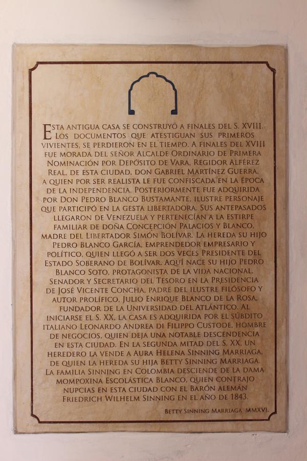 Casa Sinning-Ano1637 Mompos Kültér fotó